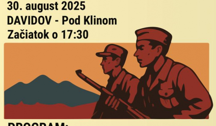 1. fotografia fotogalérie Pozvánka na akciu - spomienka na 81. výročie SNP a 80. výročie ukončenia 2. svetovej vojny. - foto